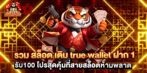 รวม สล็อต เติม true wallet ฝาก 1รับ100 โปรสุดคุ้มที่สายสล็อตห้ามพลาด